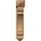 Ekena Millwork Olympic Arts and Crafts Rough Sawn Bracket w/ Offset Brace, Western Red Cedar, 8"W x 34"D x 42"H BKT0806X34X42OLY03RWR - alternate 4